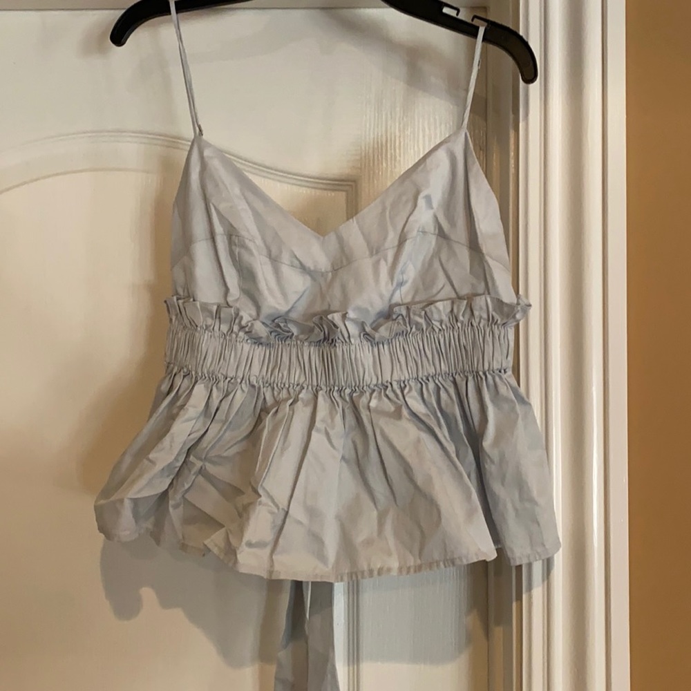 Kendall + Kylie baby blue tank - never worn